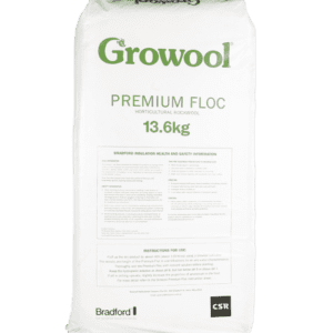 GROWOOL PREMIUM FLOC 13.6kg 110L