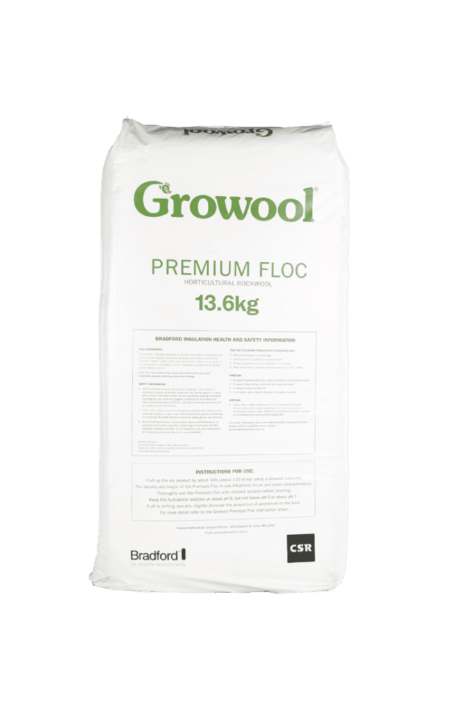 GROWOOL PREMIUM FLOC 13.6kg 110L 2