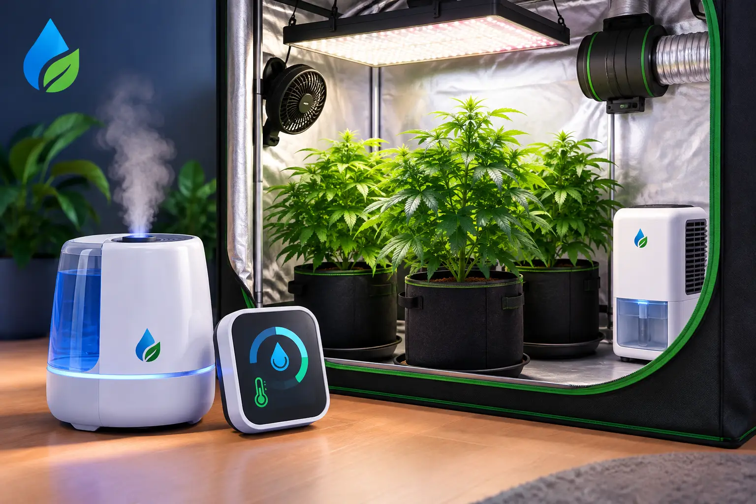 You are currently viewing Grow Tent Humidity Guide for Healthier Plants