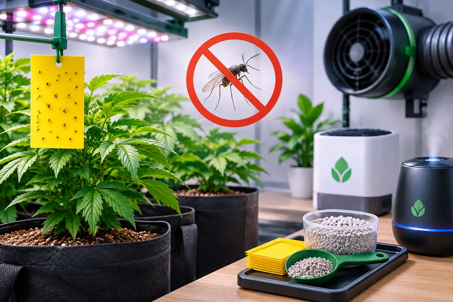 You are currently viewing How to Prevent Fungus Gnats in Your Grow Room