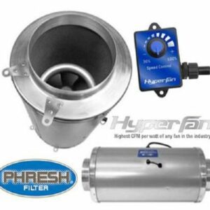 Phresh Silenced HyperFan 200×600 mm (8″)