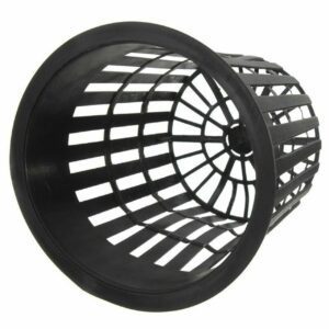 NET BLACK POT 200MM X 150MM (LARGE HOLE)