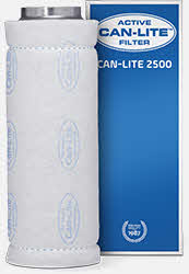 CAN LITE 2500 CARBON FILTER  ** 250MM FLANGE PRE-FITTED **